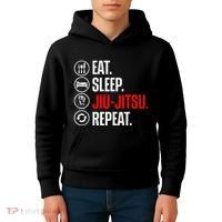 Funny Jiu Jitsu Brazilian Jiu Jitsu Bjj Kids Hoodie thumb 4