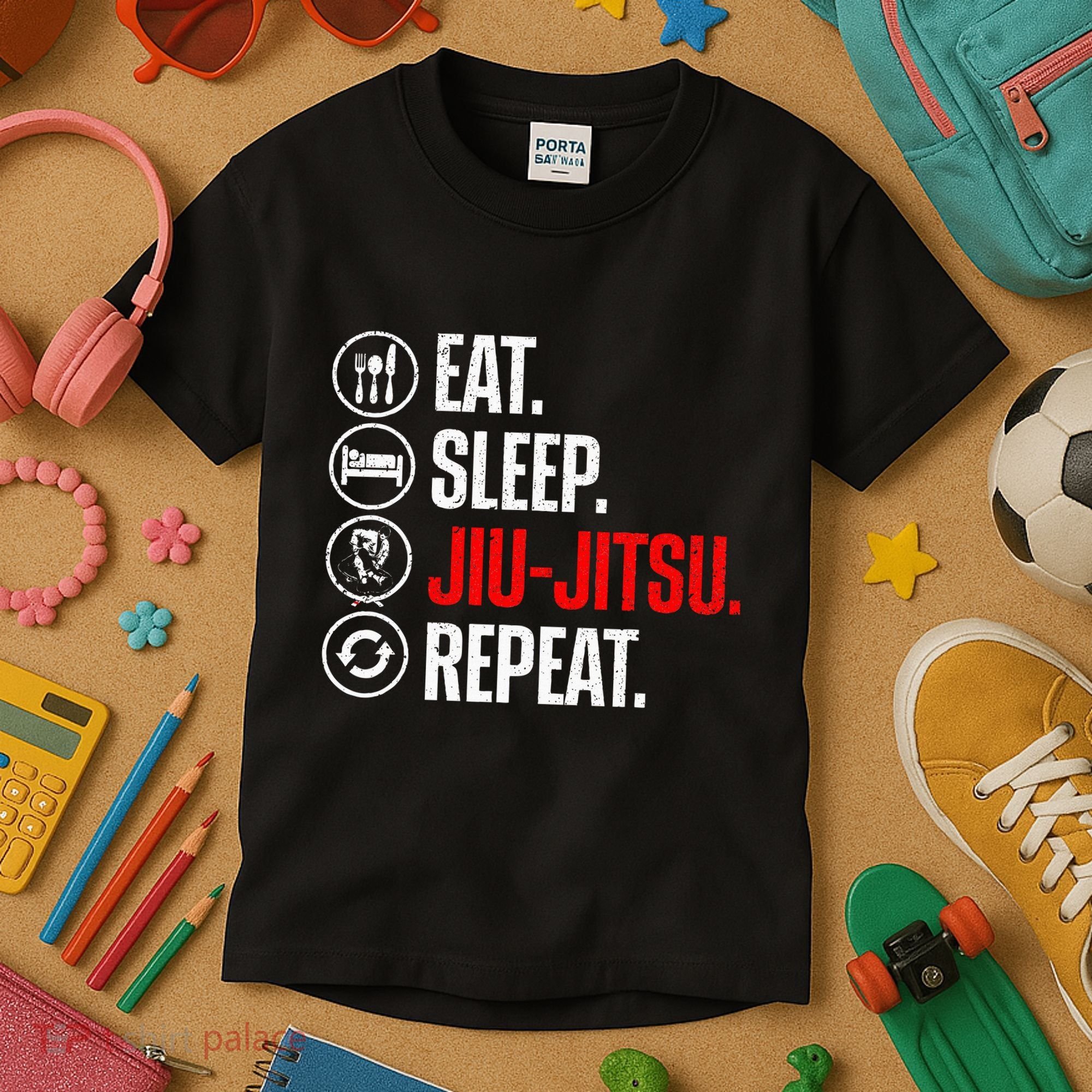 Funny Jiu Jitsu Brazilian Jiu Jitsu Bjj Kids T-Shirt