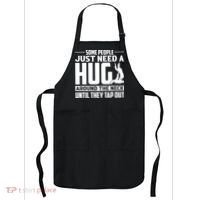 Funny Jiu Jitsu Some People Just Need A Hug Around The Neck Apron thumb 0