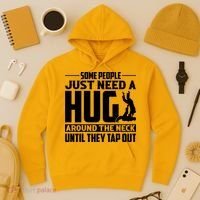Funny Jiu Jitsu Some People Just Need A Hug Around The Neck Hoodie thumb 3