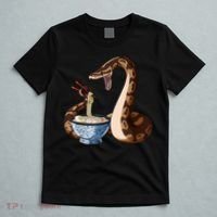 Funny Japanese Kawaii Ramen Snake Ball Python T-Shirt thumb 5