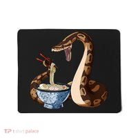 Funny Japanese Kawaii Ramen Snake Ball Python Mousepad thumb 0