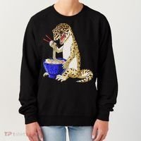 Funny Japanese Kawaii Ramen Reptile Leopard Gecko Women's Sweatshirt thumb 0
