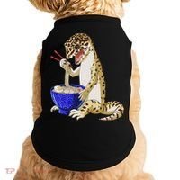 Funny Japanese Kawaii Ramen Reptile Leopard Gecko Doggie Tank thumb 0