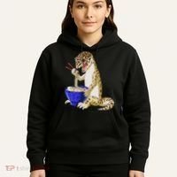 Funny Japanese Kawaii Ramen Reptile Leopard Gecko Hoodie thumb 5