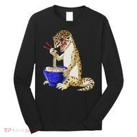 Funny Japanese Kawaii Ramen Reptile Leopard Gecko Long Sleeve Shirt thumb 0