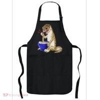 Funny Japanese Kawaii Ramen Reptile Leopard Gecko Apron thumb 0