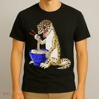 Funny Japanese Kawaii Ramen Reptile Leopard Gecko T-Shirt thumb 3