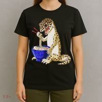 Funny Japanese Kawaii Ramen Reptile Leopard Gecko T-Shirt thumb 4