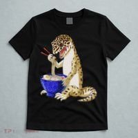 Funny Japanese Kawaii Ramen Reptile Leopard Gecko T-Shirt thumb 5