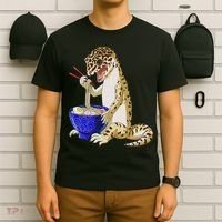 Funny Japanese Kawaii Ramen Reptile Leopard Gecko T-Shirt thumb 6