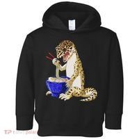Funny Japanese Kawaii Ramen Reptile Leopard Gecko Toddler Hoodie thumb 0