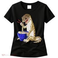 Funny Japanese Kawaii Ramen Reptile Leopard Gecko Women's T-Shirt thumb 0