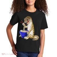 Funny Japanese Kawaii Ramen Reptile Leopard Gecko Kids T-Shirt thumb 2