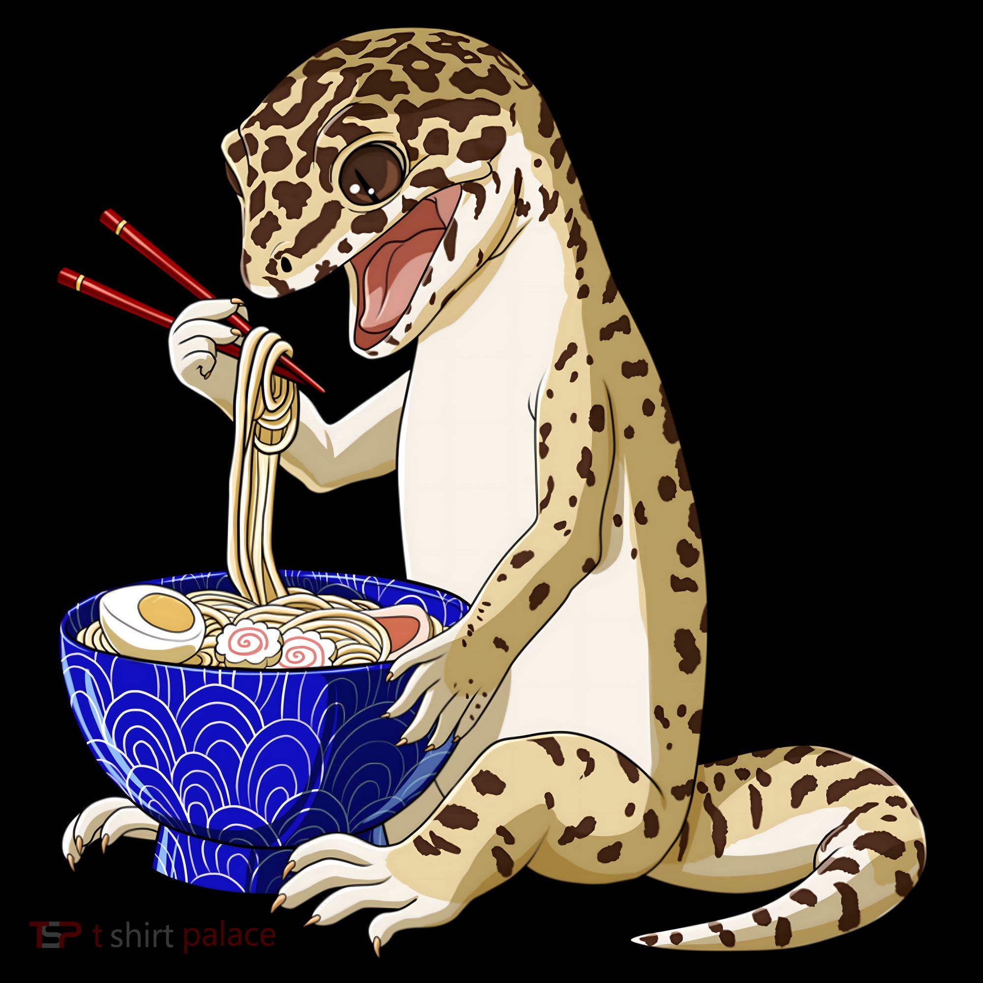 Funny Japanese Kawaii Ra Reptile Leopard Gecko Gift Coffee Mug