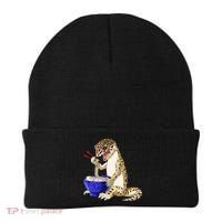 Funny Japanese Kawaii Ra Reptile Leopard Gecko Gift Beanie thumb 0