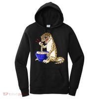 Funny Japanese Kawaii Ra Reptile Leopard Gecko Gift Women's Hoodie thumb 0