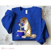 Funny Japanese Kawaii Ra Reptile Leopard Gecko Gift Sweatshirt thumb 2