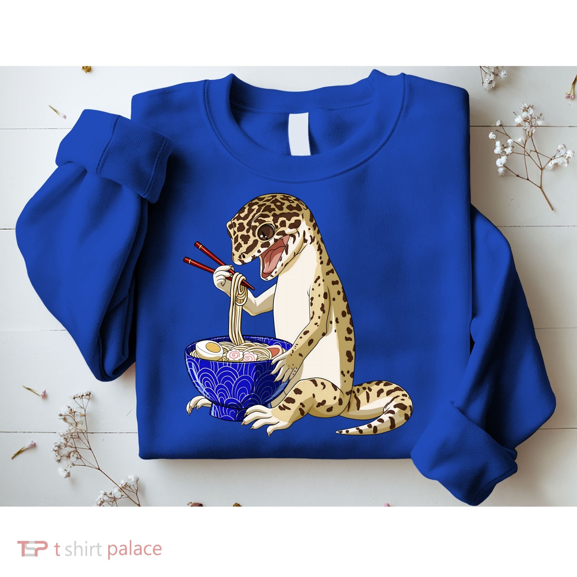 Funny Japanese Kawaii Ra Reptile Leopard Gecko Gift Sweatshirt