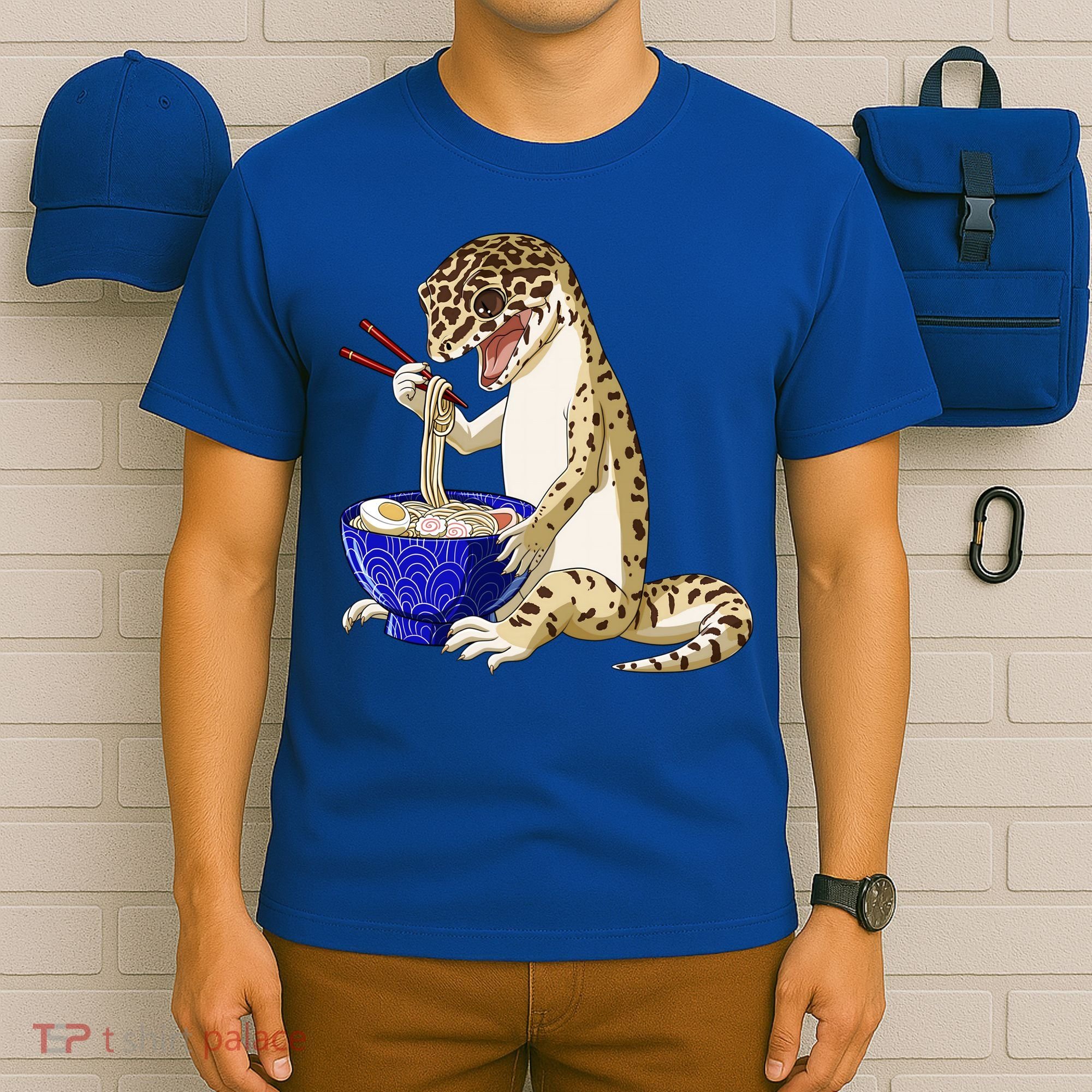 Funny Japanese Kawaii Ra Reptile Leopard Gecko Gift T-Shirt