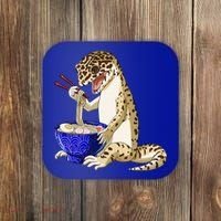 Funny Japanese Kawaii Ra Reptile Leopard Gecko Gift Coaster thumb 0