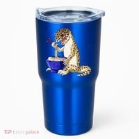 Funny Japanese Kawaii Ra Reptile Leopard Gecko Gift Tumbler thumb 0