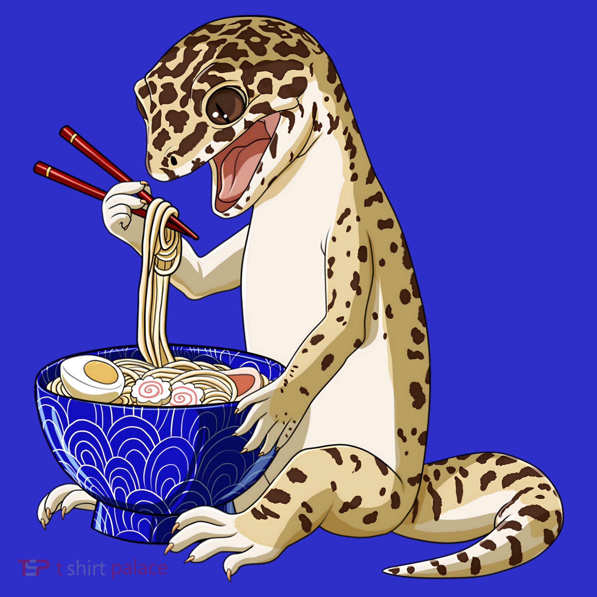 Funny Japanese Kawaii Ra Reptile Leopard Gecko Gift Mousepad
