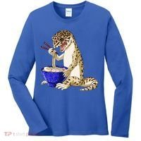 Funny Japanese Kawaii Ra Reptile Leopard Gecko Gift Women's Long Sleeve Shirt thumb 0