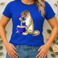 Funny Japanese Kawaii Ra Reptile Leopard Gecko Gift Women's T-Shirt thumb 2