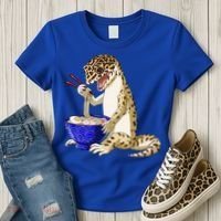Funny Japanese Kawaii Ra Reptile Leopard Gecko Gift Women's T-Shirt thumb 3