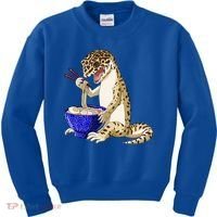 Funny Japanese Kawaii Ra Reptile Leopard Gecko Gift Kids Sweatshirt thumb 0