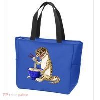 Funny Japanese Kawaii Ra Reptile Leopard Gecko Gift Tote Bag thumb 3