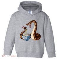 Funny Japanese Kawaii Ramen Snake Cute Ball Python Toddler Hoodie thumb 0