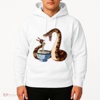 Funny Japanese Kawaii Ramen Snake Cute Ball Python Hoodie thumb 2