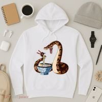 Funny Japanese Kawaii Ramen Snake Cute Ball Python Hoodie thumb 3