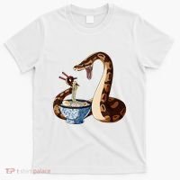 Funny Japanese Kawaii Ramen Snake Cute Ball Python T-Shirt thumb 0