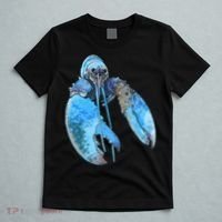 Funny Jumpscare Lobster Meme Blue Crustacean T-Shirt thumb 5
