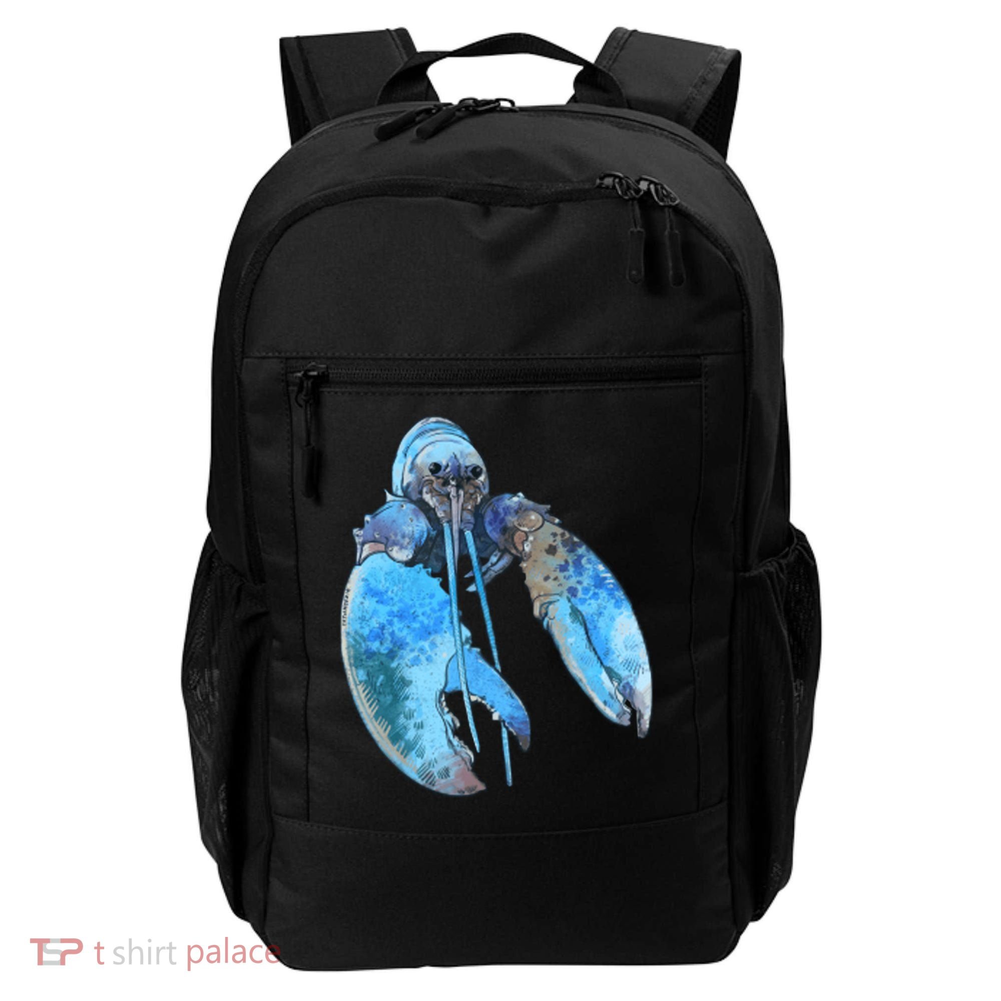 Funny Jumpscare Lobster Meme Blue Crustacean Backpack