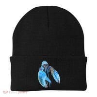 Funny Jumpscare Lobster Meme Blue Crustacean Beanie thumb 0