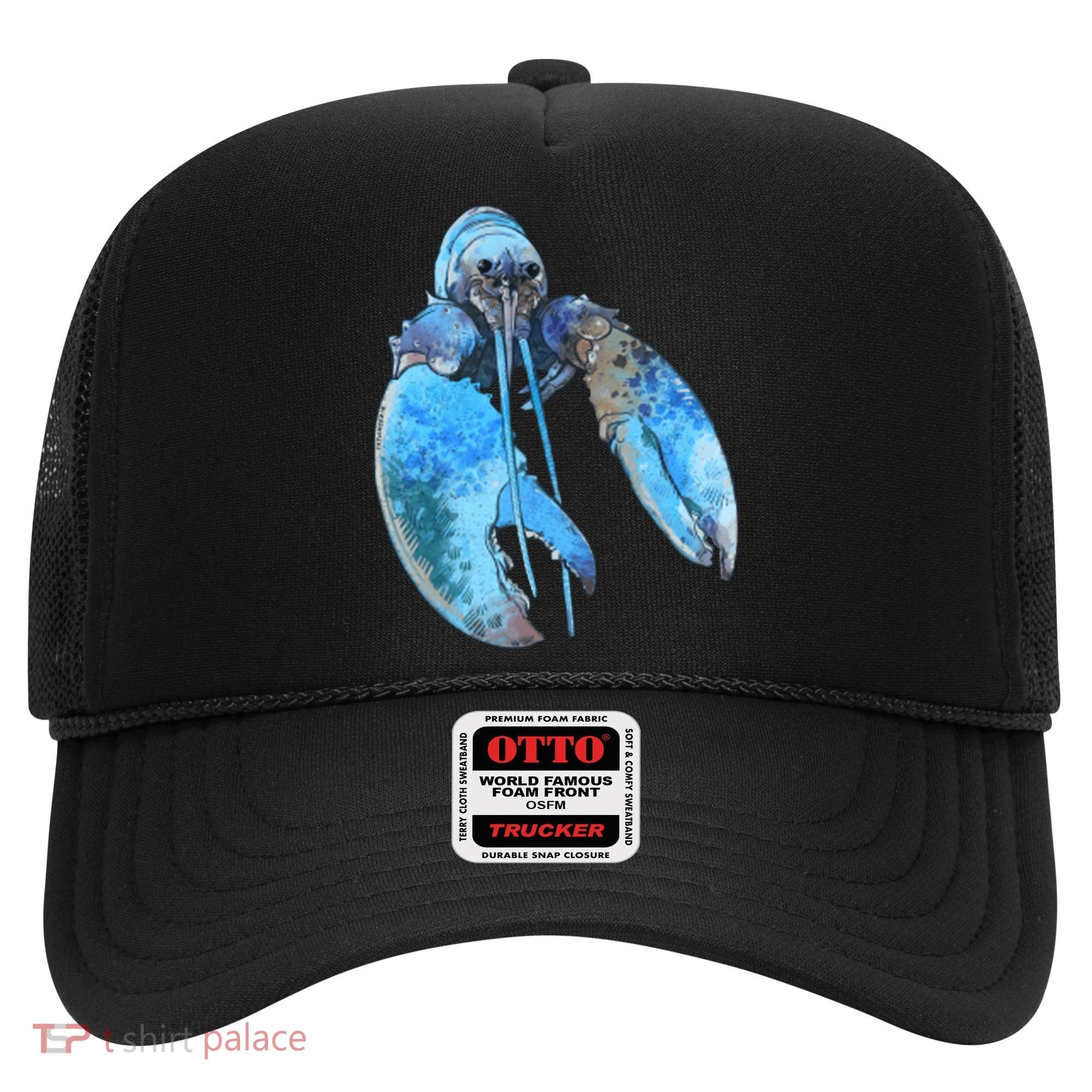 Funny Jumpscare Lobster Meme Blue Crustacean Hat