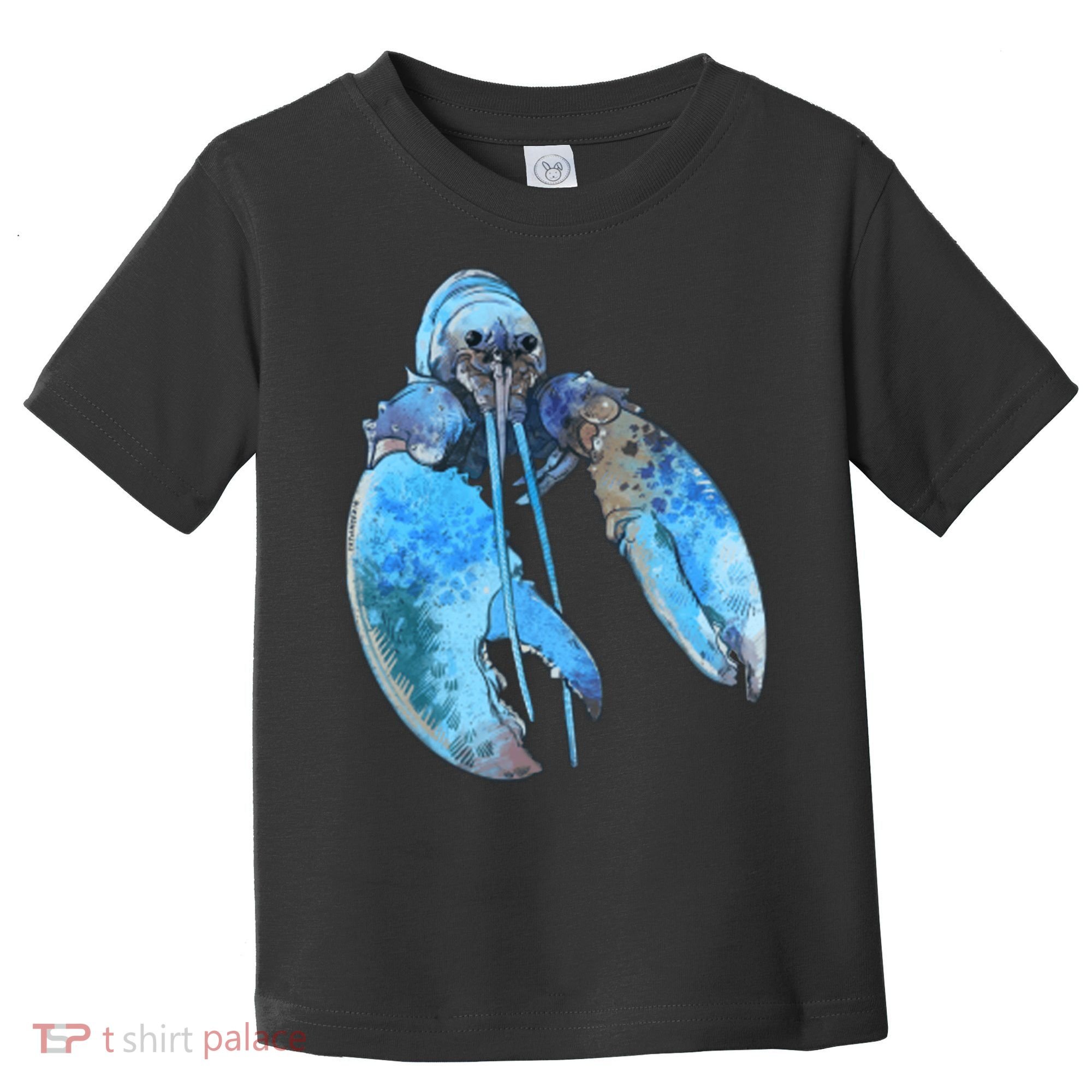 Funny Jumpscare Lobster Meme Blue Crustacean Toddler T-Shirt