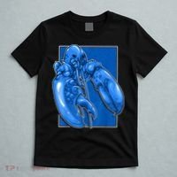 Funny Jumpscare Lobster Meme Blue Crustacean T-Shirt thumb 5