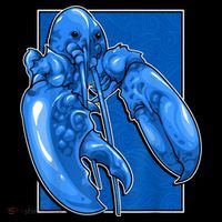 Funny Jumpscare Lobster Meme Blue Crustacean Women's Hoodie thumb 2