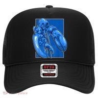 Funny Jumpscare Lobster Meme Blue Crustacean Hat thumb 0