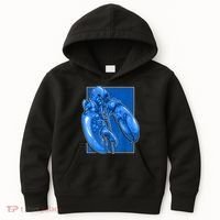 Funny Jumpscare Lobster Meme Blue Crustacean Kids Hoodie thumb 0