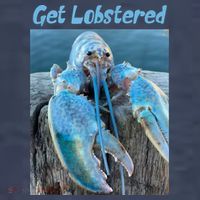 Funny Jumpscare Lobster Meme Blue Crustacean T-Shirt thumb 5