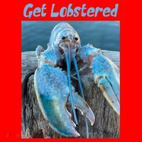 Funny Jumpscare Lobster Meme Blue Crustacean Santa Hat thumb 1