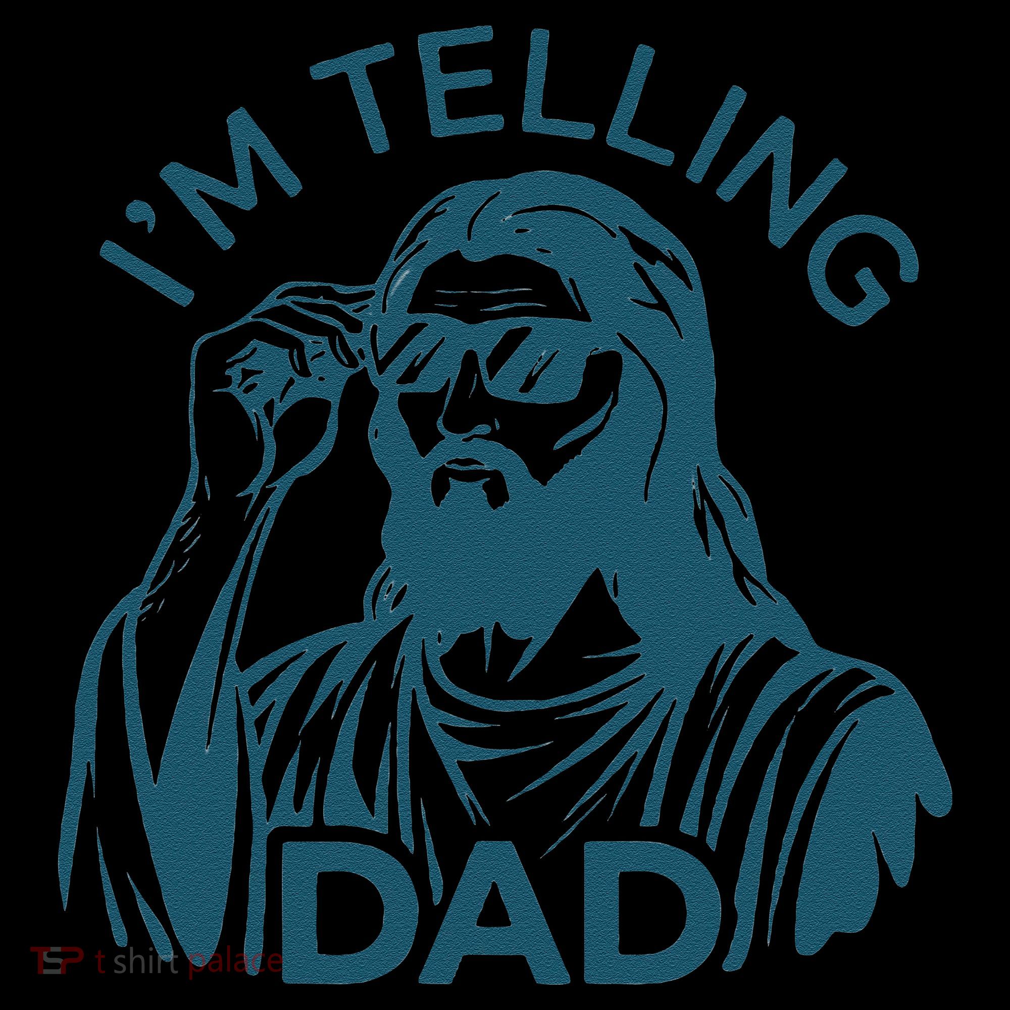 Funny Jesus Meme IM Telling Dad Jesus Christian Toddler Hoodie
