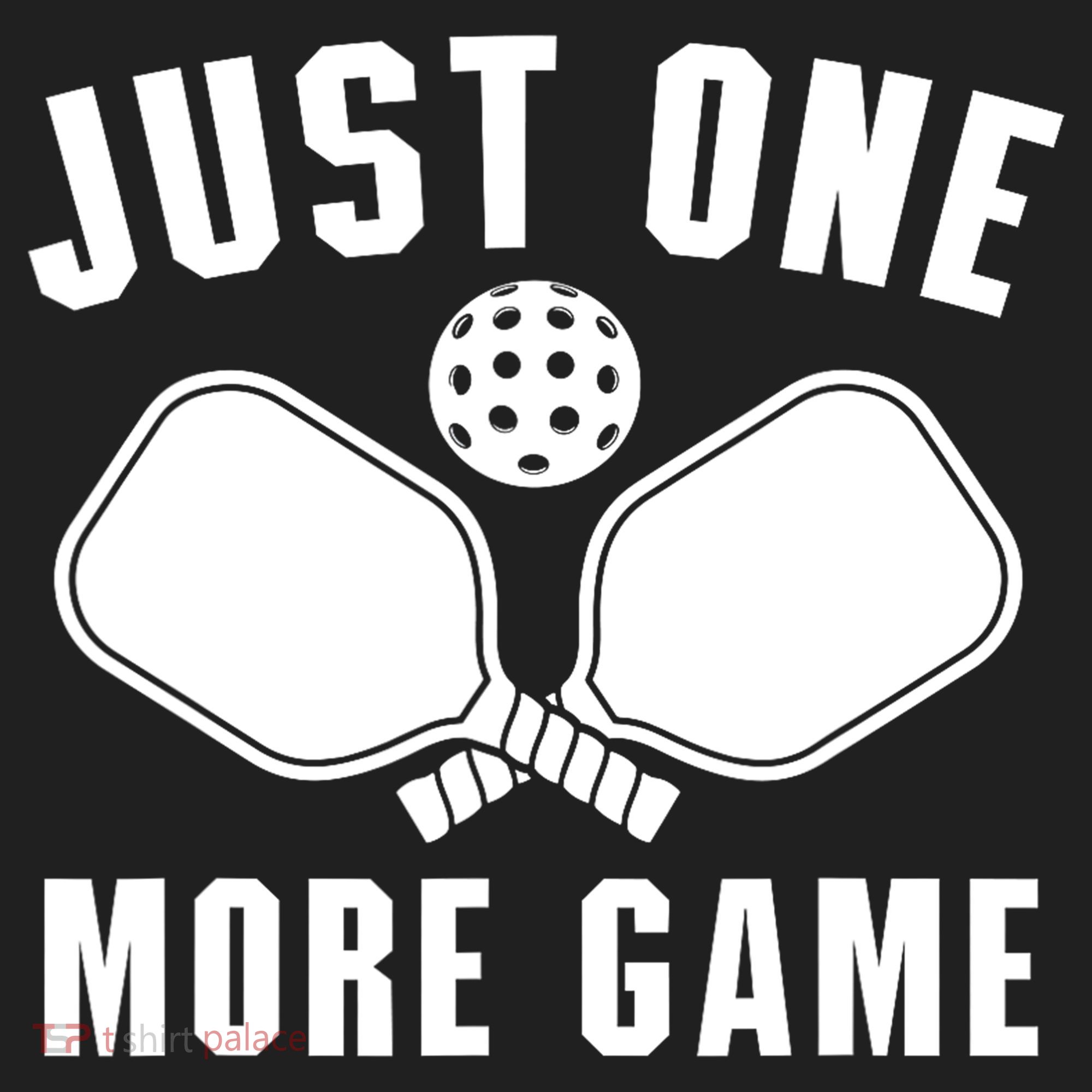 Funny Just One More Game Pickleball Player Gift Pickleballers Hat