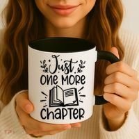 Funny Just One More Chapter Book Lovers Gift Coffee Mug thumb 3
